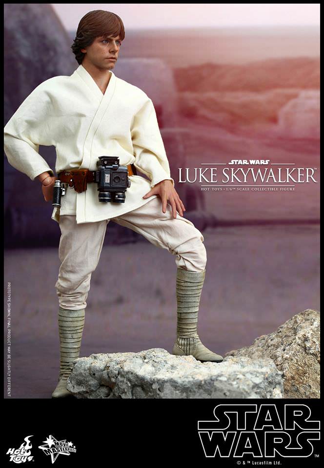 PRE-LOVED - Hot Toys - MMS297 - Star Wars IV: Luke Skywalker