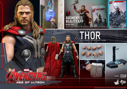 PRE-LOVED - Hot Toys - MMS306 - Avengers Age of Ultron: Thor