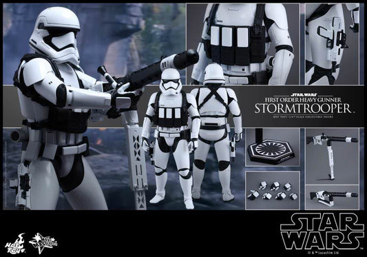 PRE-LOVED - Hot Toys - MMS318 - Star Wars : TFA – FO Heavy Gunner Stormtrooper