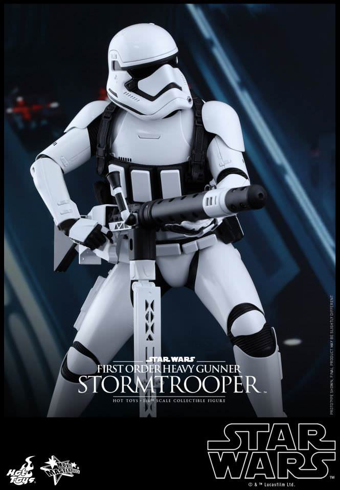 PRE-LOVED - Hot Toys - MMS318 - Star Wars : TFA – Heavy Gunner Stormtrooper