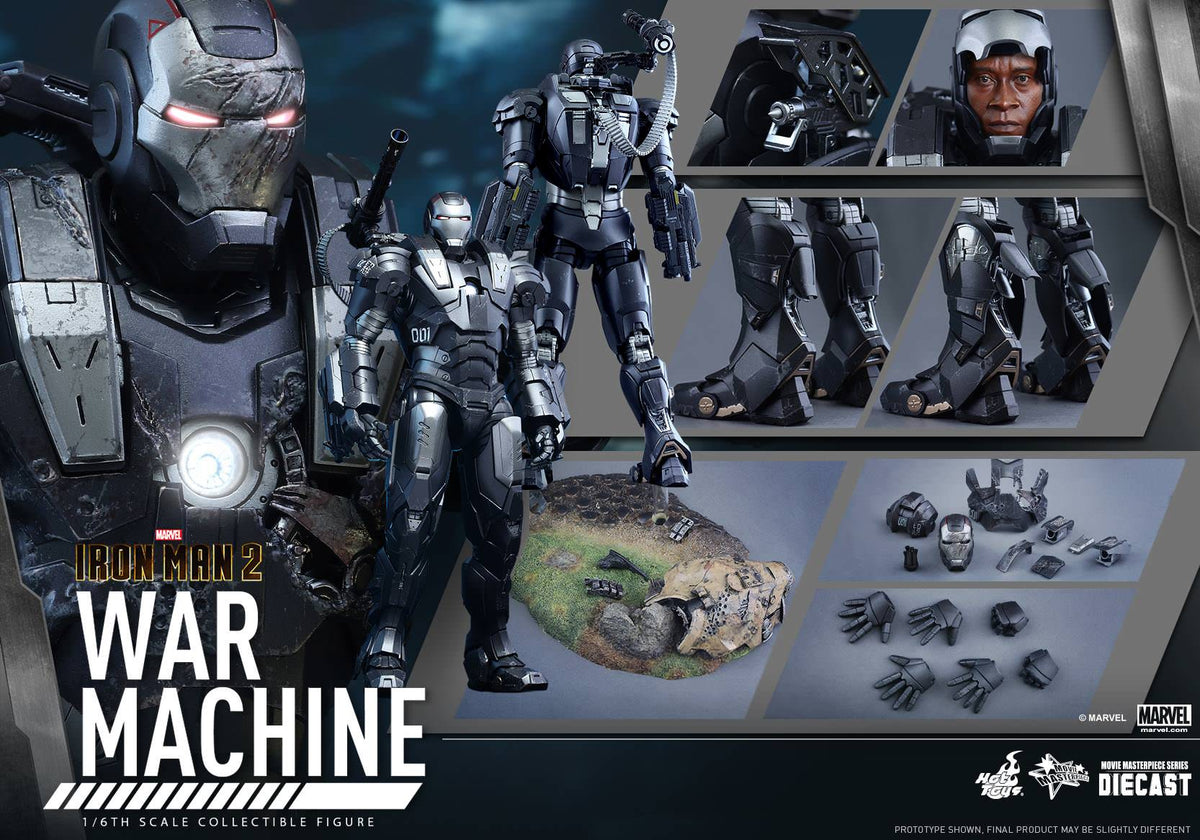 PRE-LOVED - Hot Toys - MMS331D13 - Iron Man 2 - War Machine
