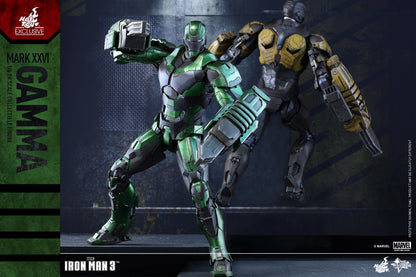 PRE-LOVED - Hot Toys - MMS332 - Iron Man 3 - Iron Man Mark 24 Gamma