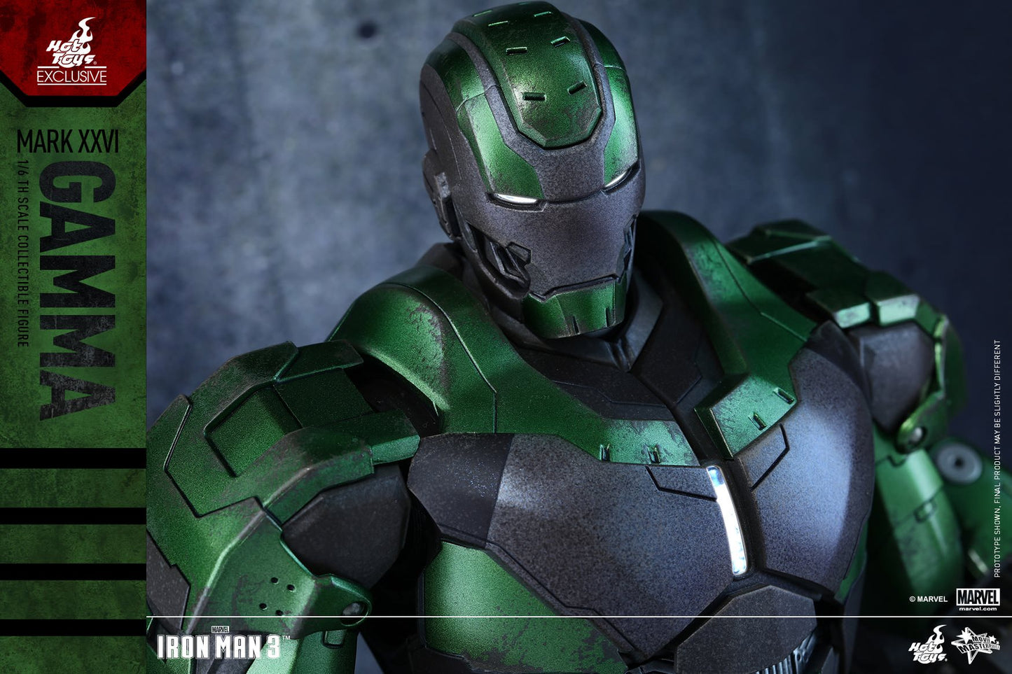 PRE-LOVED - Hot Toys - MMS332 - Iron Man 3 - Iron Man Mark 24 Gamma