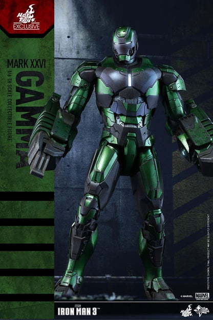 PRE-LOVED - Hot Toys - MMS332 - Iron Man 3 - Iron Man Mark 24 Gamma