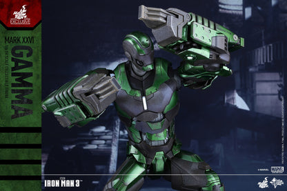 PRE-LOVED - Hot Toys - MMS332 - Iron Man 3 - Iron Man Mark 24 Gamma