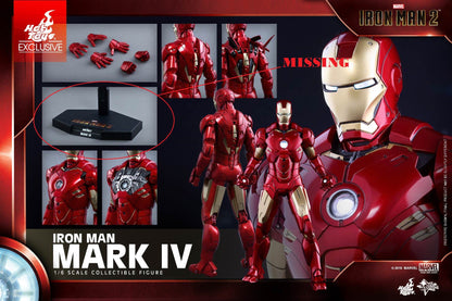 PRE-LOVED - Hot Toys EXCLUSIVE - MMS338 - Iron Man 2: Iron Man Mark IV