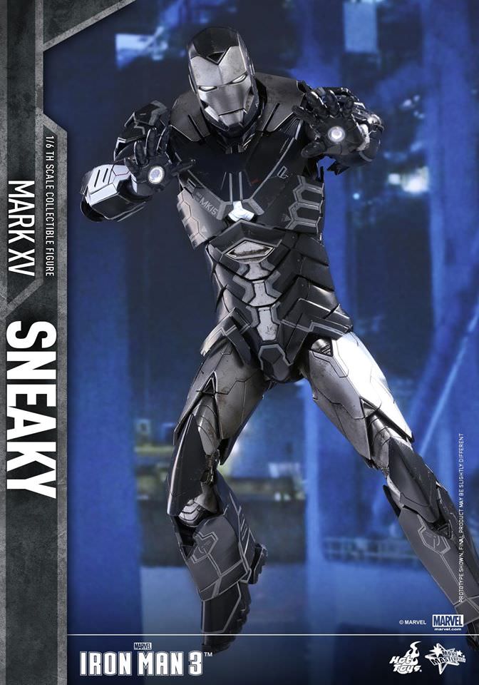 PRE-LOVED - Hot Toys - MMS348 - Iron Man 3: Iron Man Mark 15 Sneaky