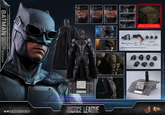 PRE-LOVED - Hot Toys - MMS432 - Justice League: Batman Tactical Suit Version (Special Edition)