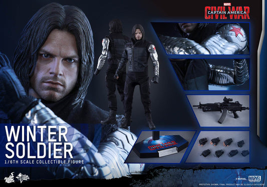 PRE-LOVED - Hot Toys - MMS351 - Civil War: Winter Soldier