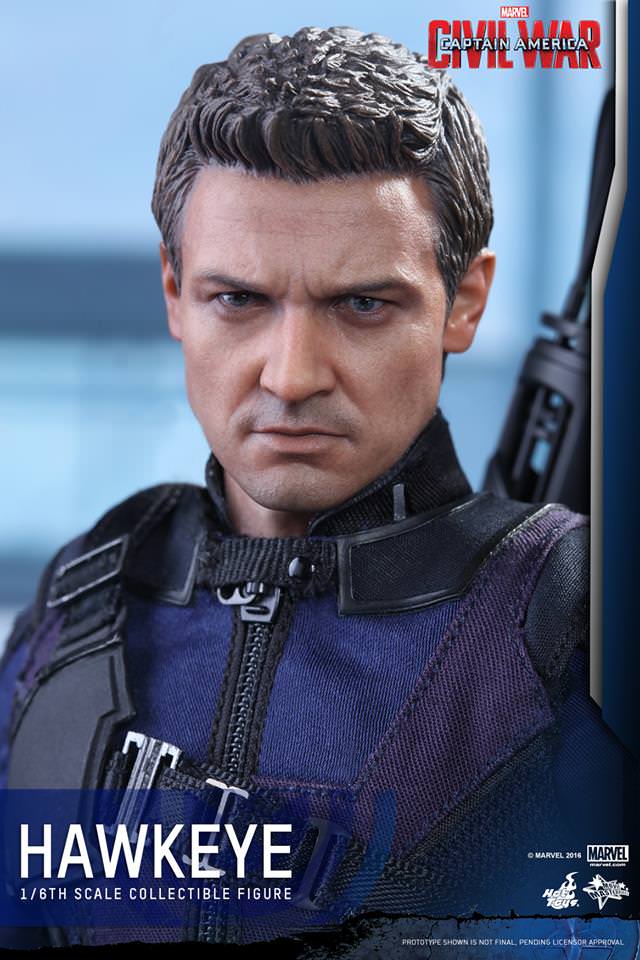 PRE-LOVED - Hot Toys - MMS358 - Captain America Civil War: Hawkeye