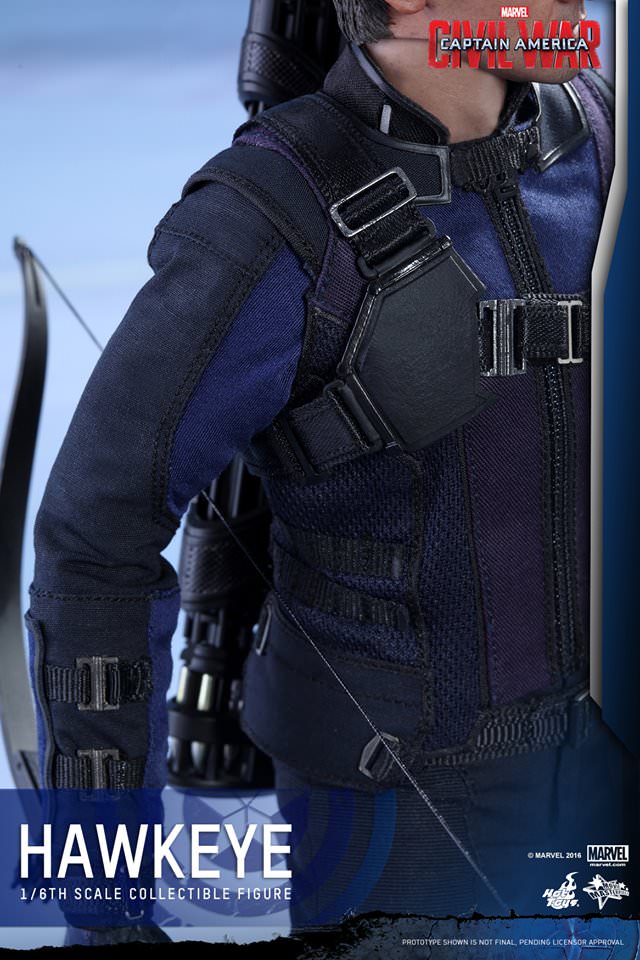 PRE-LOVED - Hot Toys - MMS358 - Captain America Civil War: Hawkeye