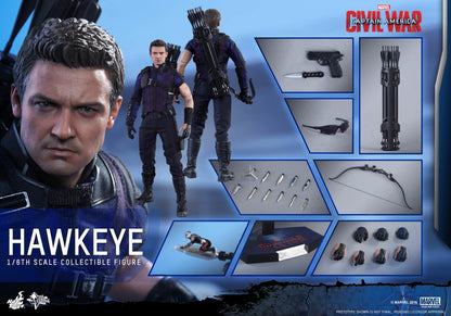 PRE-LOVED - Hot Toys - MMS358 - Captain America Civil War: Hawkeye