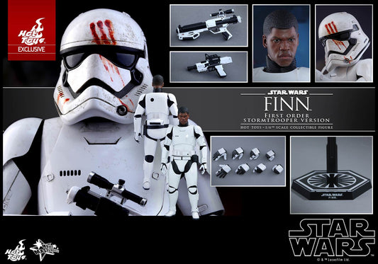PRE-LOVED - Hot Toys - MMS367 - Star Wars - Finn (The First Order Stormtrooper Version)