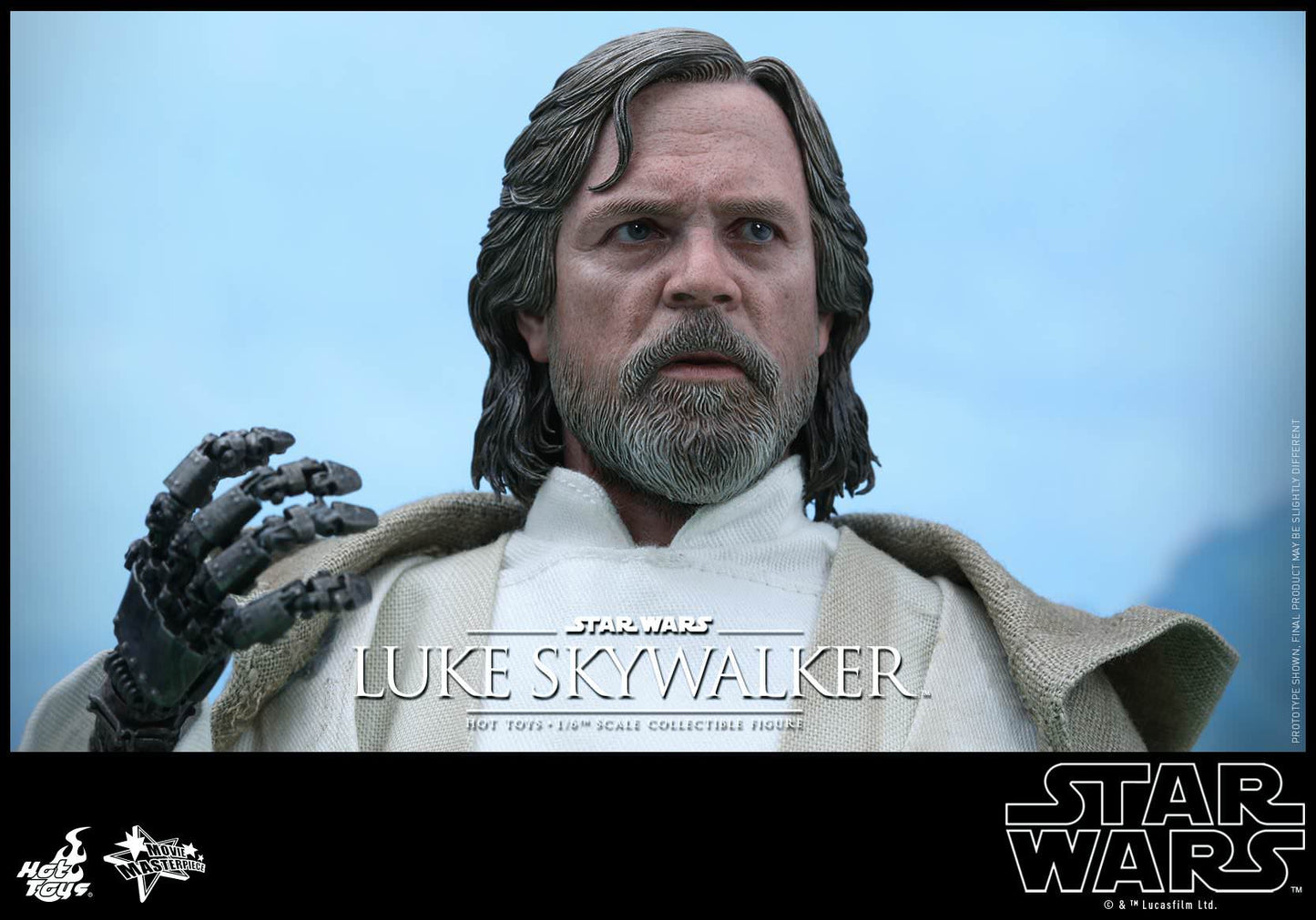 PRE-LOVED - Hot Toys - MMS390 - Star Wars : The Force Awakens – Luke Skywalker