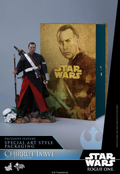 PRE-LOVED - Hot Toys - MMS403 - Star Wars Rogue One: Chirrut Imwe (Deluxe Version)
