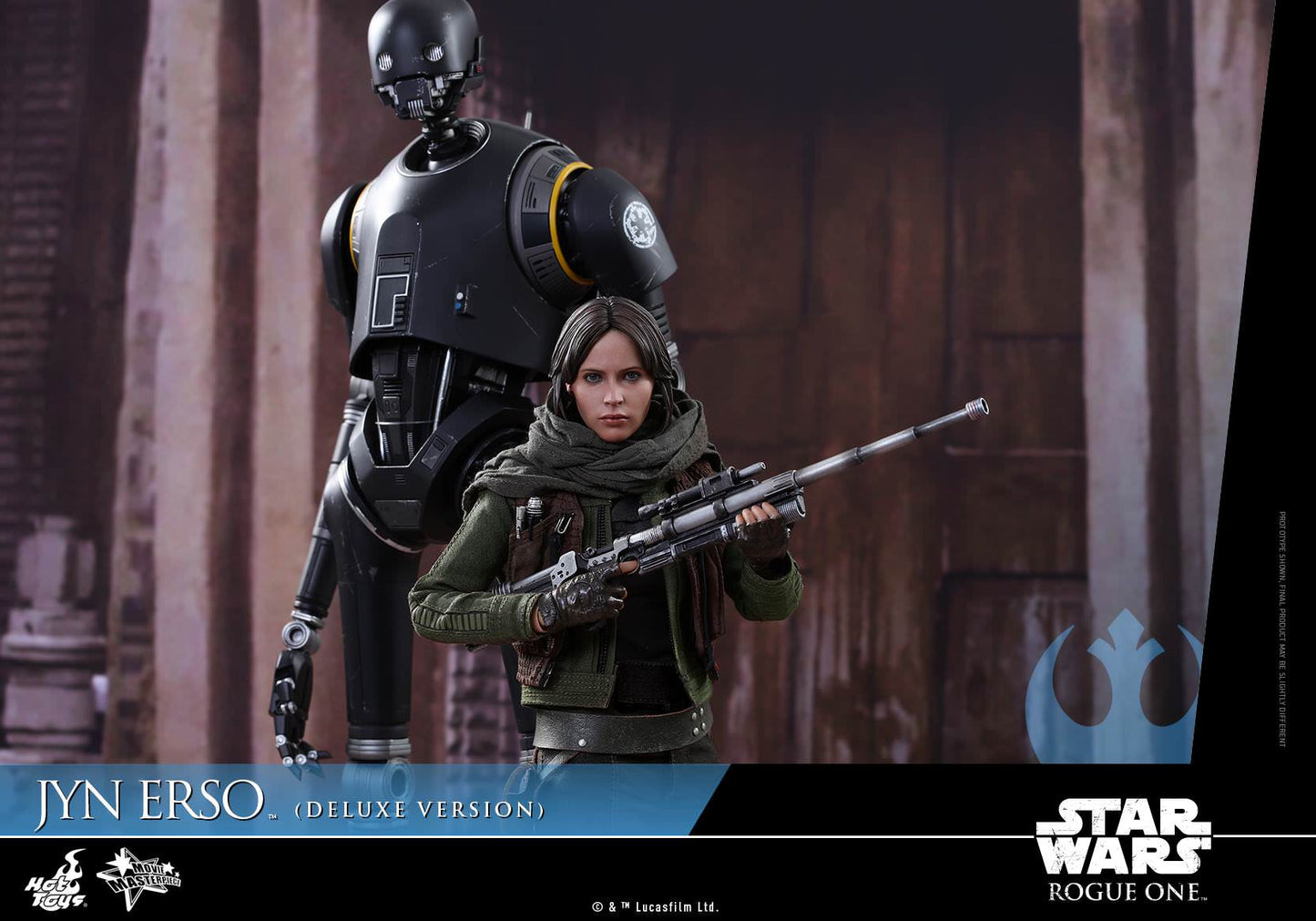 Hot Toys - MMS405  - Rogue One - A Star Wars Story: Jyn Erso (Deluxe Ver.)