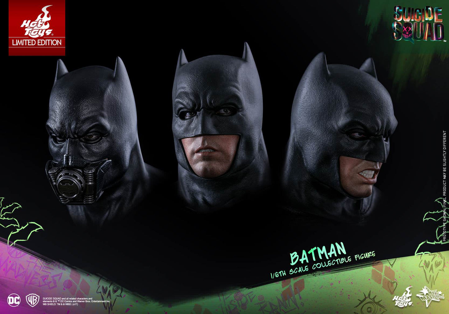 PRE=LOVED - Hot Toys Limited Edition - MMS409 - Suicide Squad – Batman
