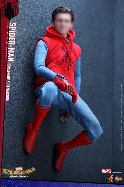 PRE-LOVED - Hot Toys - MMS414 - Spider-Man Homecoming: Homemade Suit