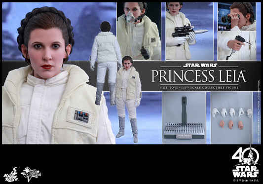 PRE-LOVED - Hot Toys - MMS423 - Star Wars V : The Empire Strike Back – Princess Leia