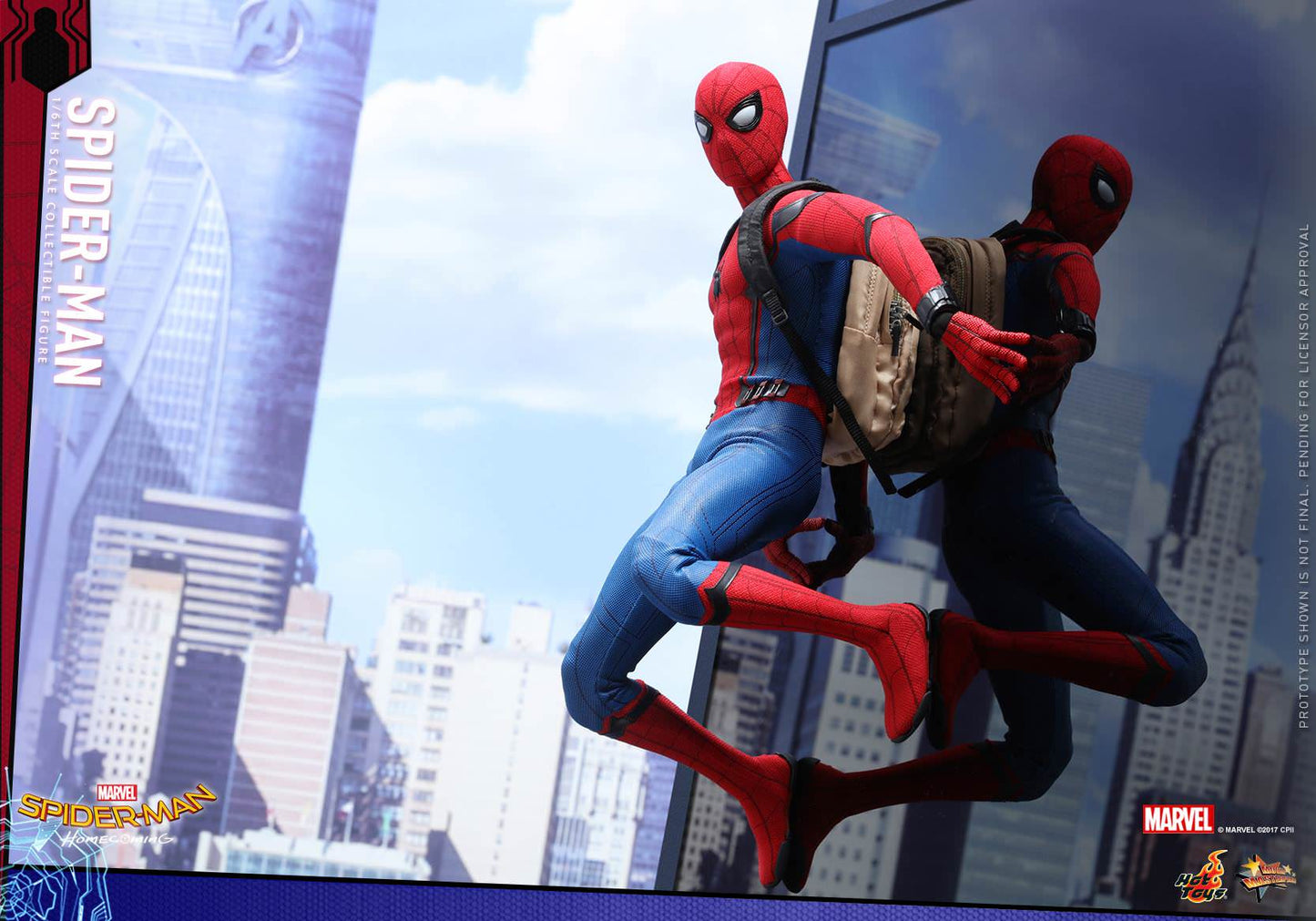 PRE-LOVED - Hot Toys - MMS426 - Spider-Man : Homecoming (Deluxe Version)