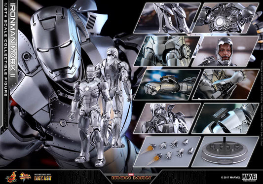 PRE-LOVED - Hot Toys - MMS431D20 - Iron Man - Iron Man Mark II (Diecast Version)