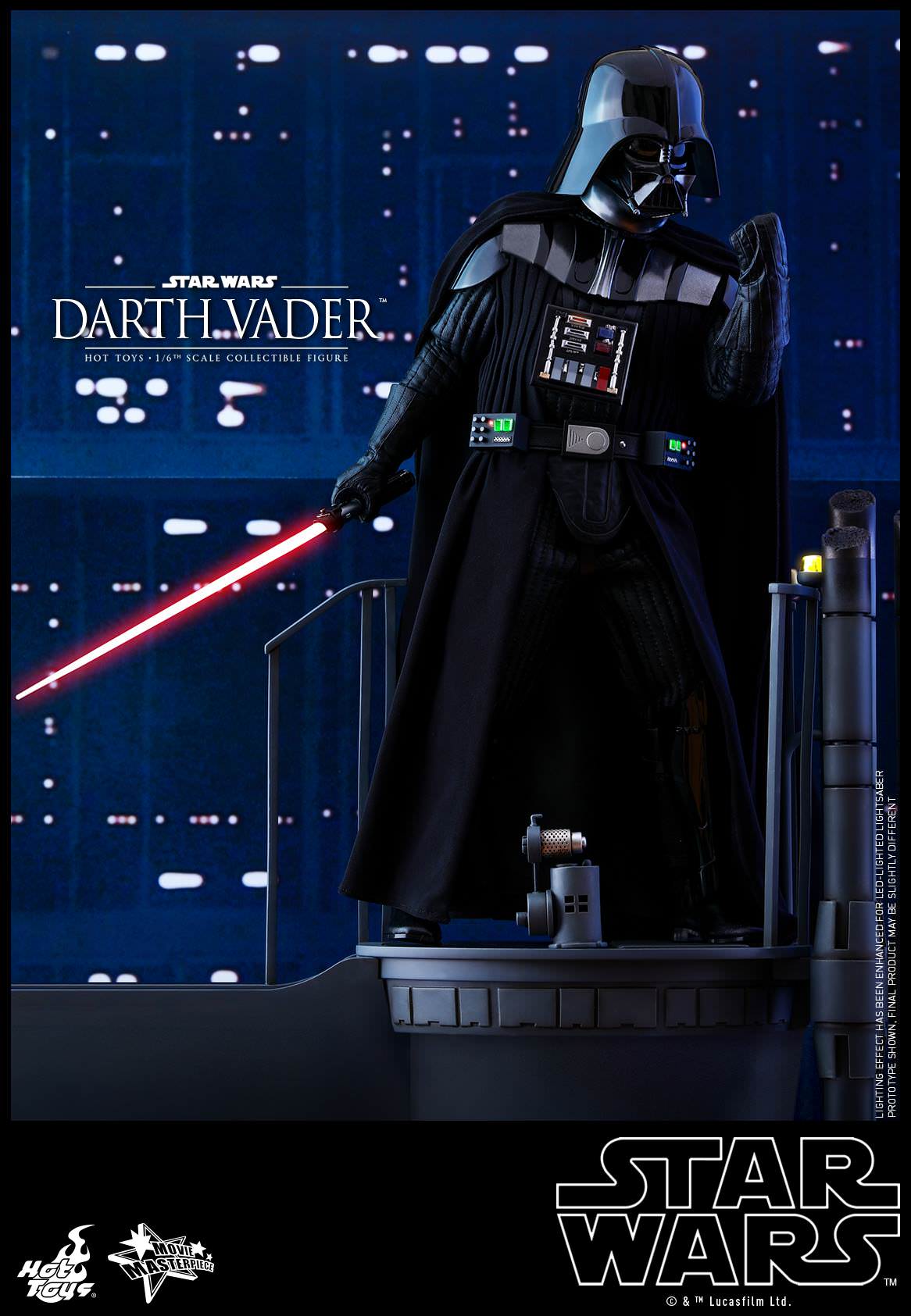PRE-LOVED - Hot Toys - MMS452 - Star Wars The Empire Strikes Back: Darth Vader