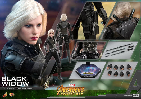 PRE-LOVED - Hot Toys - MMS460 - Avengers : Infinity War – Black Widow