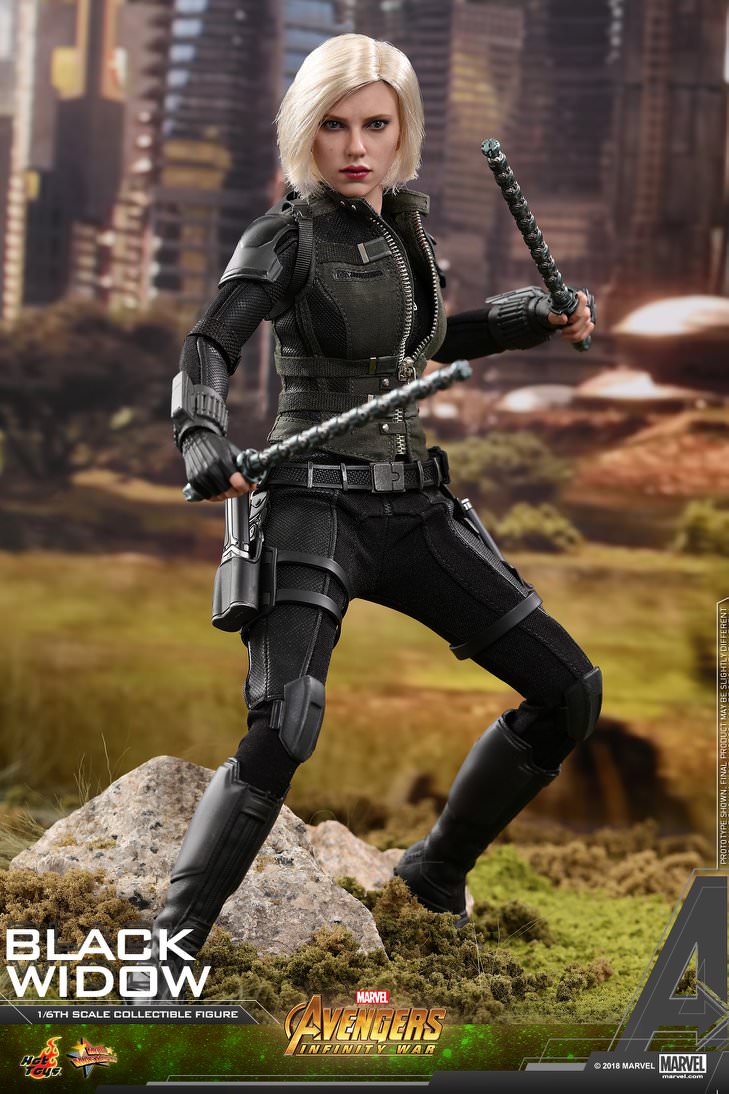 PRE-LOVED - Hot Toys - MMS460 - Avengers : Infinity War – Black Widow