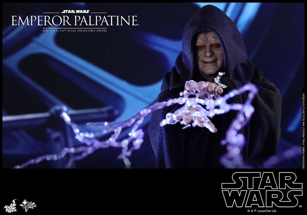 PRE-LOVED - Hot Toys - MMS468 - Star Wars Return of the Jedi: Emperor Palpatine
