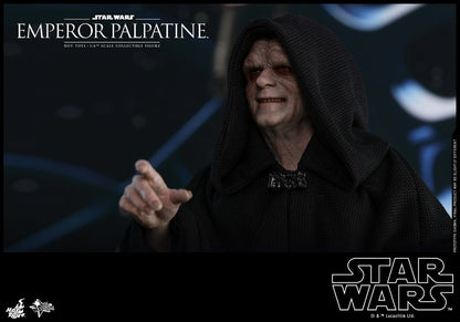 PRE-LOVED - Hot Toys - MMS468 - Star Wars Return of the Jedi: Emperor Palpatine