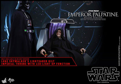PRE-LOVED - Hot Toys - MMS468 - Star Wars Return of the Jedi: Emperor Palpatine