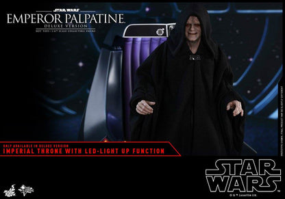 PRE-LOVED - Hot Toys - MMS468 - Star Wars Return of the Jedi: Emperor Palpatine