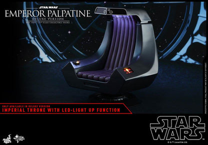 PRE-LOVED - Hot Toys - MMS468 - Star Wars Return of the Jedi: Emperor Palpatine