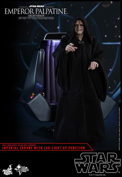 PRE-LOVED - Hot Toys - MMS468 - Star Wars Return of the Jedi: Emperor Palpatine