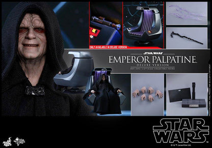 PRE-LOVED - Hot Toys - MMS468 - Star Wars Return of the Jedi: Emperor Palpatine