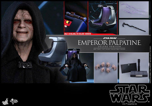 PRE-LOVED - Hot Toys - MMS468 - Star Wars Return of the Jedi: Emperor Palpatine