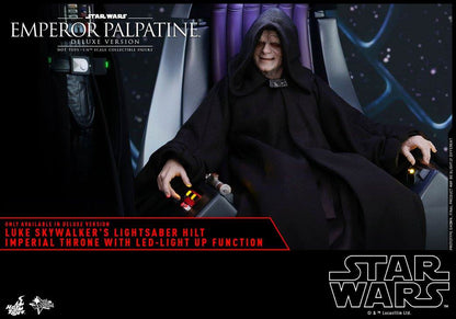 PRE-LOVED - Hot Toys - MMS468 - Star Wars Return of the Jedi: Emperor Palpatine
