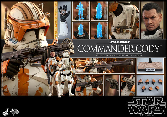 PRE-LOVED - Hot Toys - MMS524 - Star Wars III - Revenge of the Sith: 1/6th Scale Commander Cody