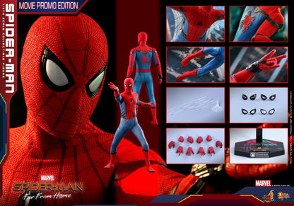 PRE-LOVED - Hot Toys - MMS535 - Spider-Man : Far From Home (Movie Promo Edition)