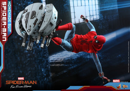 PRE-LOVED - Hot Toys - MMS552 - Spider-Man : Far From Home (Homemade Suit)
