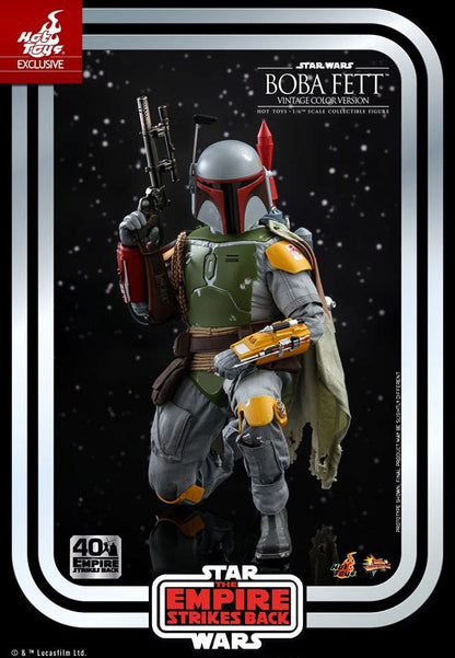 Hot Toys Exclusive - Star Wars The Empire Strikes Back: Boba Fett (40th Anniversary Vintage Colour Version)