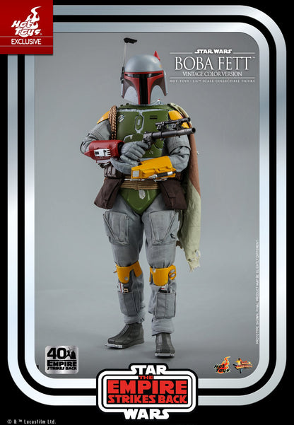Hot Toys Exclusive - Star Wars The Empire Strikes Back: Boba Fett (40th Anniversary Vintage Colour Version)