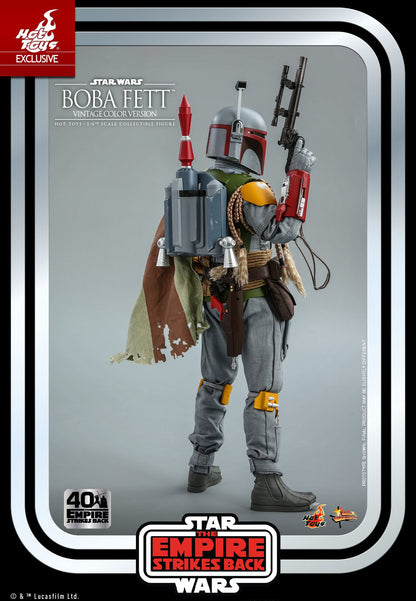 Hot Toys Exclusive - Star Wars The Empire Strikes Back: Boba Fett (40th Anniversary Vintage Colour Version)