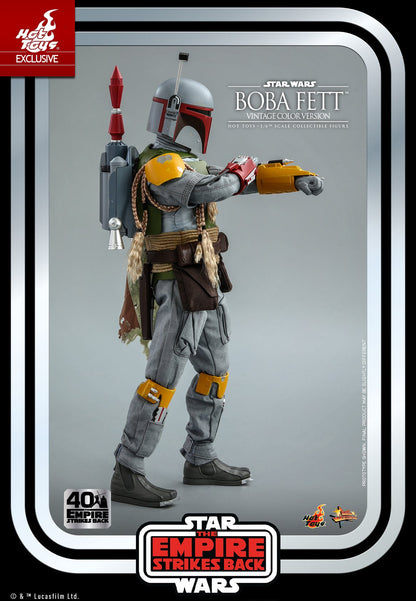 Hot Toys Exclusive - Star Wars The Empire Strikes Back: Boba Fett (40th Anniversary Vintage Colour Version)