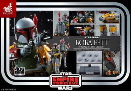 Hot Toys Exclusive - Star Wars The Empire Strikes Back: Boba Fett (40th Anniversary Vintage Colour Version)