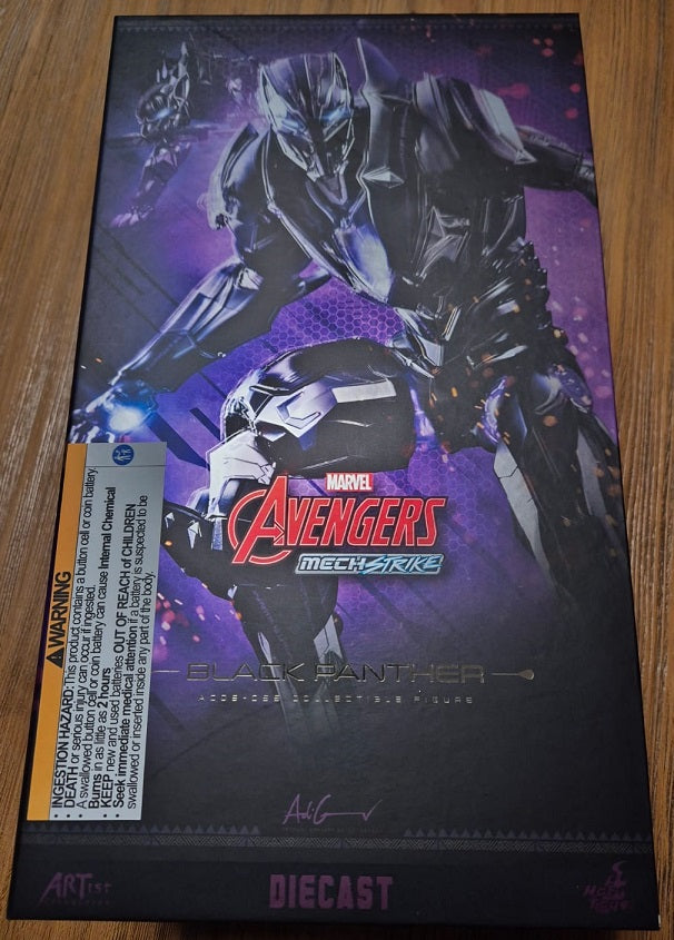 PRE-LOVED - Hot Toys - AC05D55 - Black Panther Mech Strike - H.G.