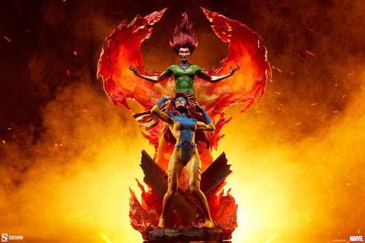 PRE-LOVED - SIDESHOW COLLECTIBLES - Phoenix and Jean Grey MAQUETTE