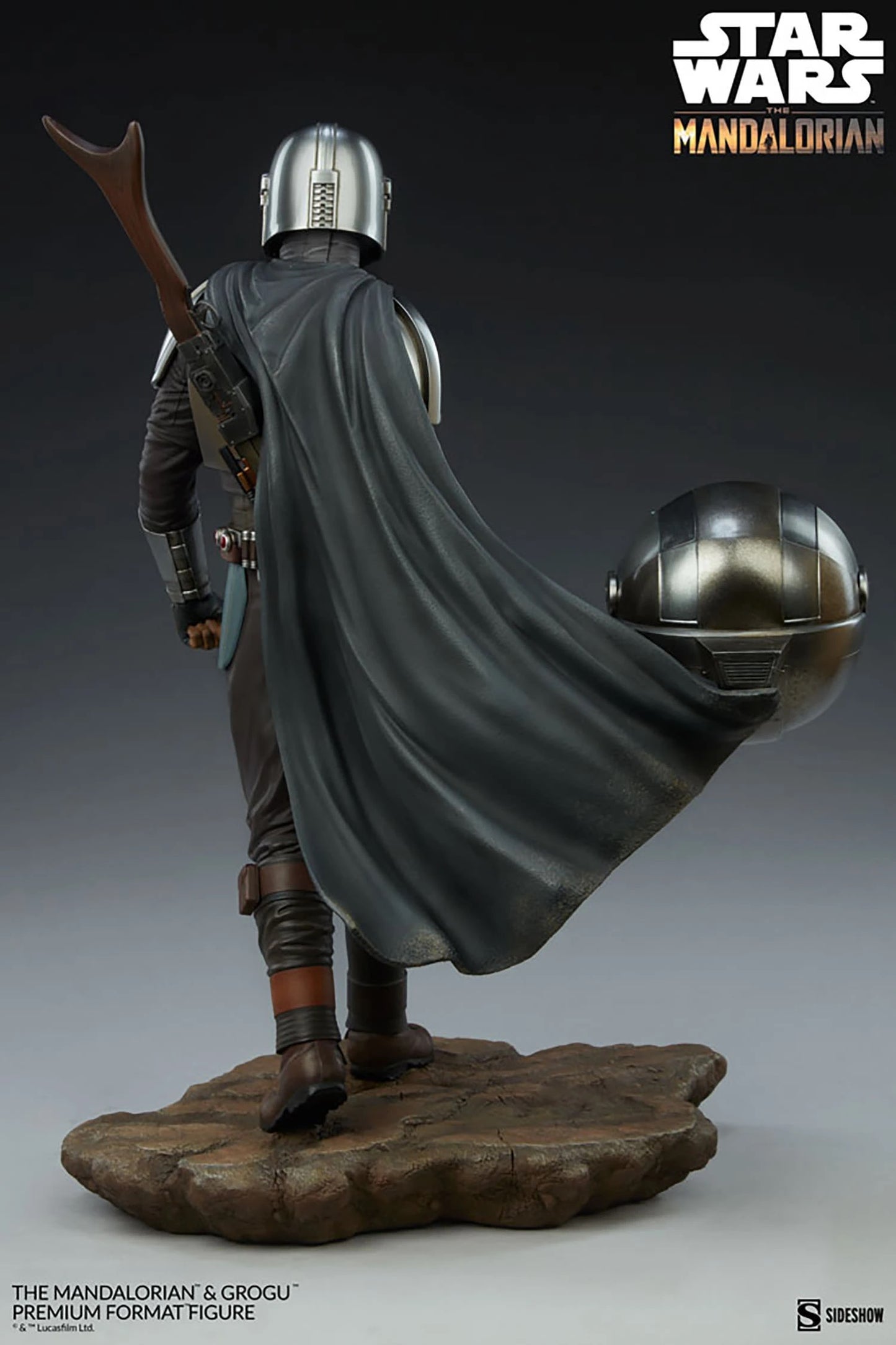 PRE-LOVED - Sideshow Collectibles - 300786 - The Mandalorian and Grogu Premium Format