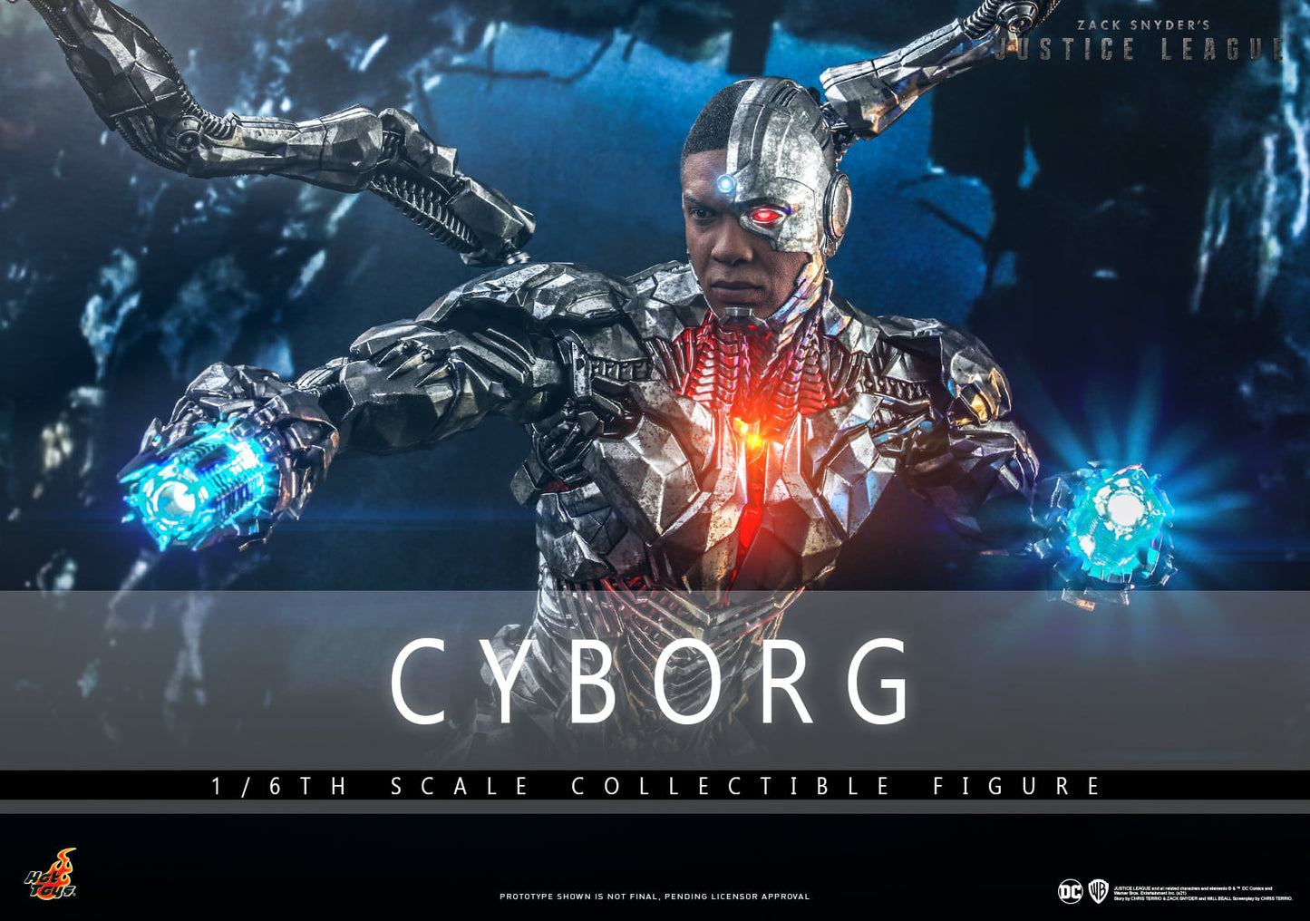 Hot Toys - TMS057 - Zack Snyder’s Justice League: Cyborg 1/6th Scale Collectible Figure