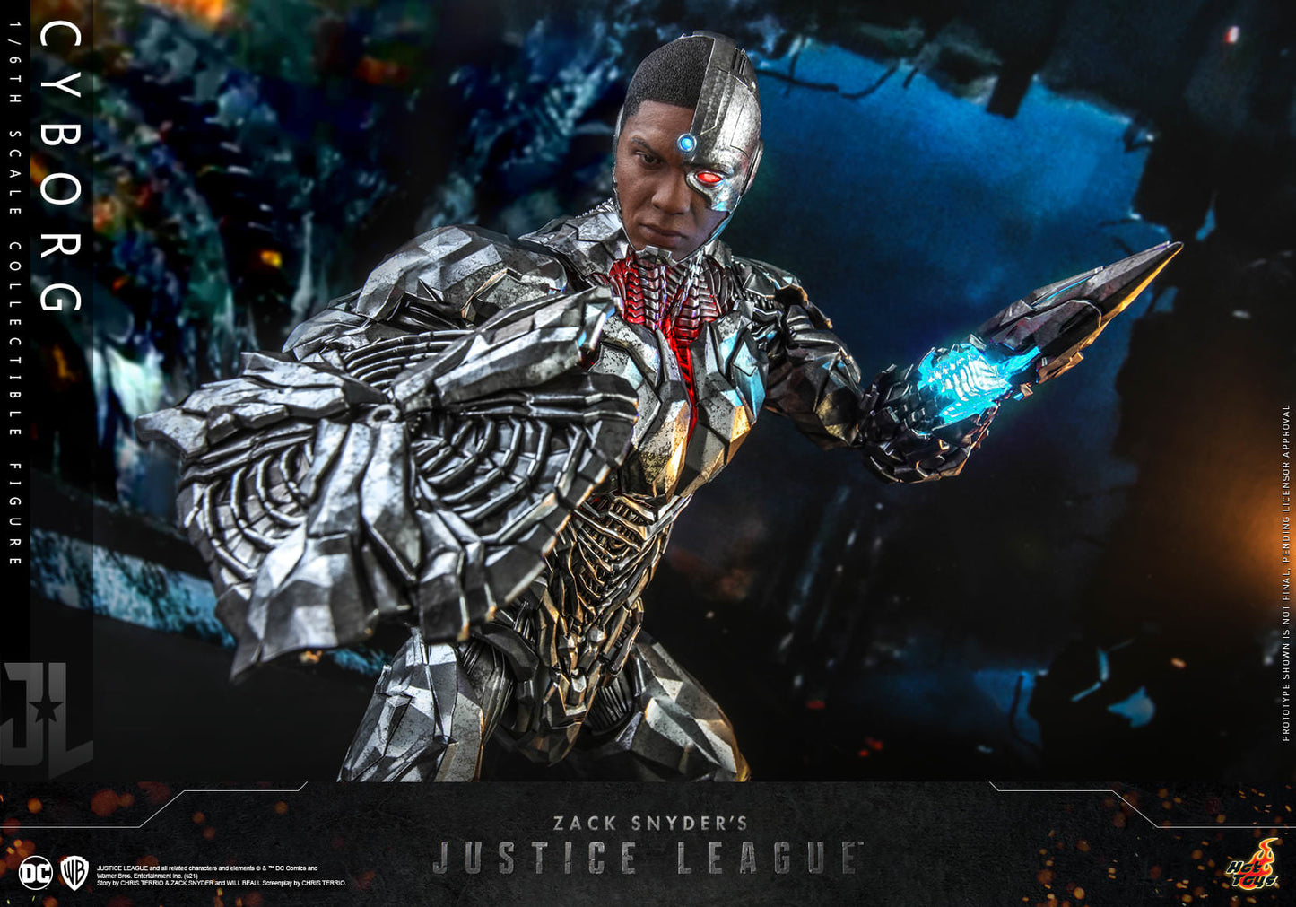 Hot Toys - TMS057 - Zack Snyder’s Justice League: Cyborg 1/6th Scale Collectible Figure